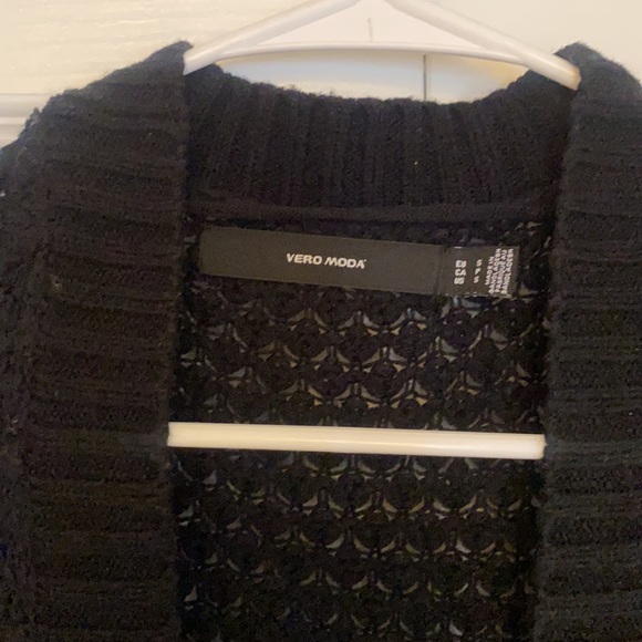 Long black sweater cardigan - Picture 2 of 3